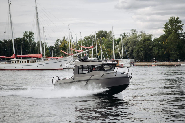 Bladecraft 8.4m Aluminum Boat For Fishing Sports Patrols