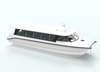 16m Aluminum Yachts Luxury Fishing Catamaran Passenger Yacht Boat With Motor