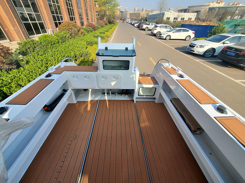 6.25m 21ft yacht luxury speed boat aluminium cuddy cabin fishing boat for sale
