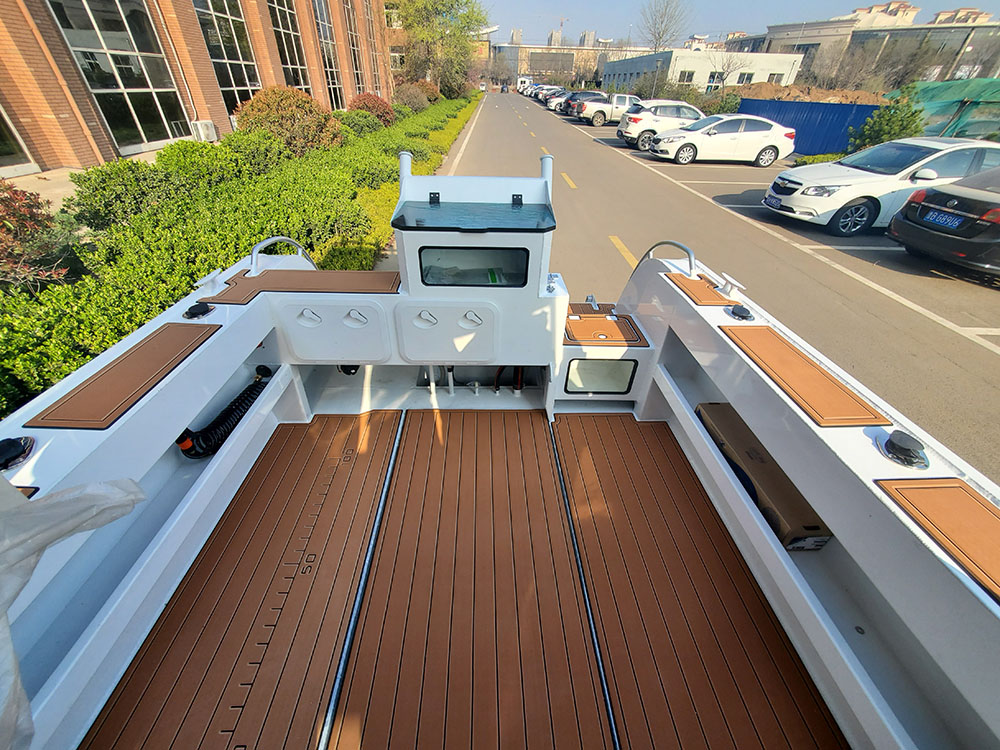 6.25m 21ft yacht luxury speed boat aluminium cuddy cabin fishing boat for sale