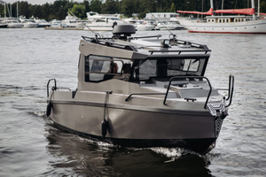 Bladecraft 8.4m Aluminum Boat NEW Style Welded Aluminum Hard Top Fishing Working Patrol Boat With Cabins